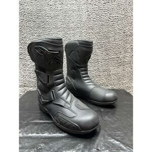 Alpinestars Radon Drystar Motorcycle Touring Boots Black Mens Size 9